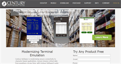 Desktop Screenshot of centurysoftware.com