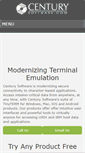 Mobile Screenshot of centurysoftware.com